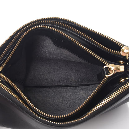 Celine Lambskin Small Trio Crossbody Bag Black 5 of 18