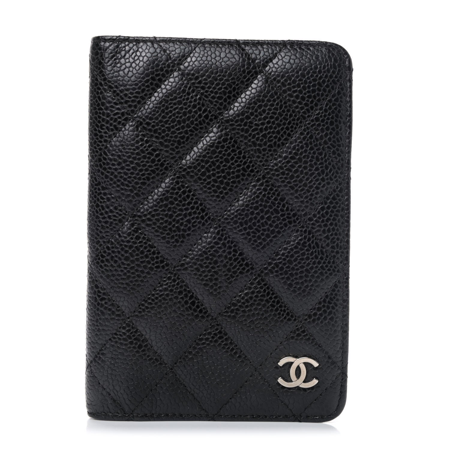Chanel Caviar Quilted Agenda Cover Black 1 of 4