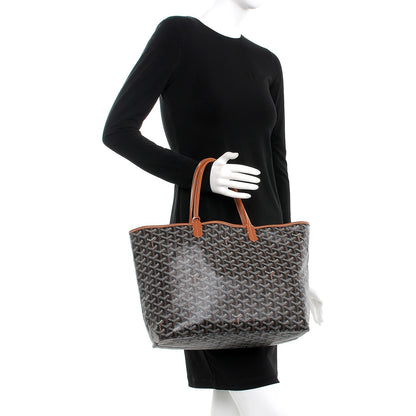 Goyard Goyardine Saint Louis PM Black Gold 2 of 8