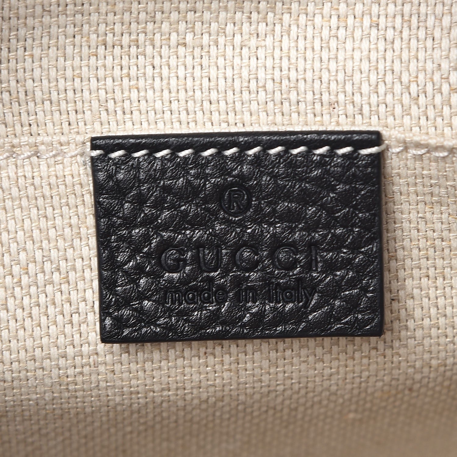 Gucci Pebbled Calfskin Small Soho Disco Bag Black 6 of 7
