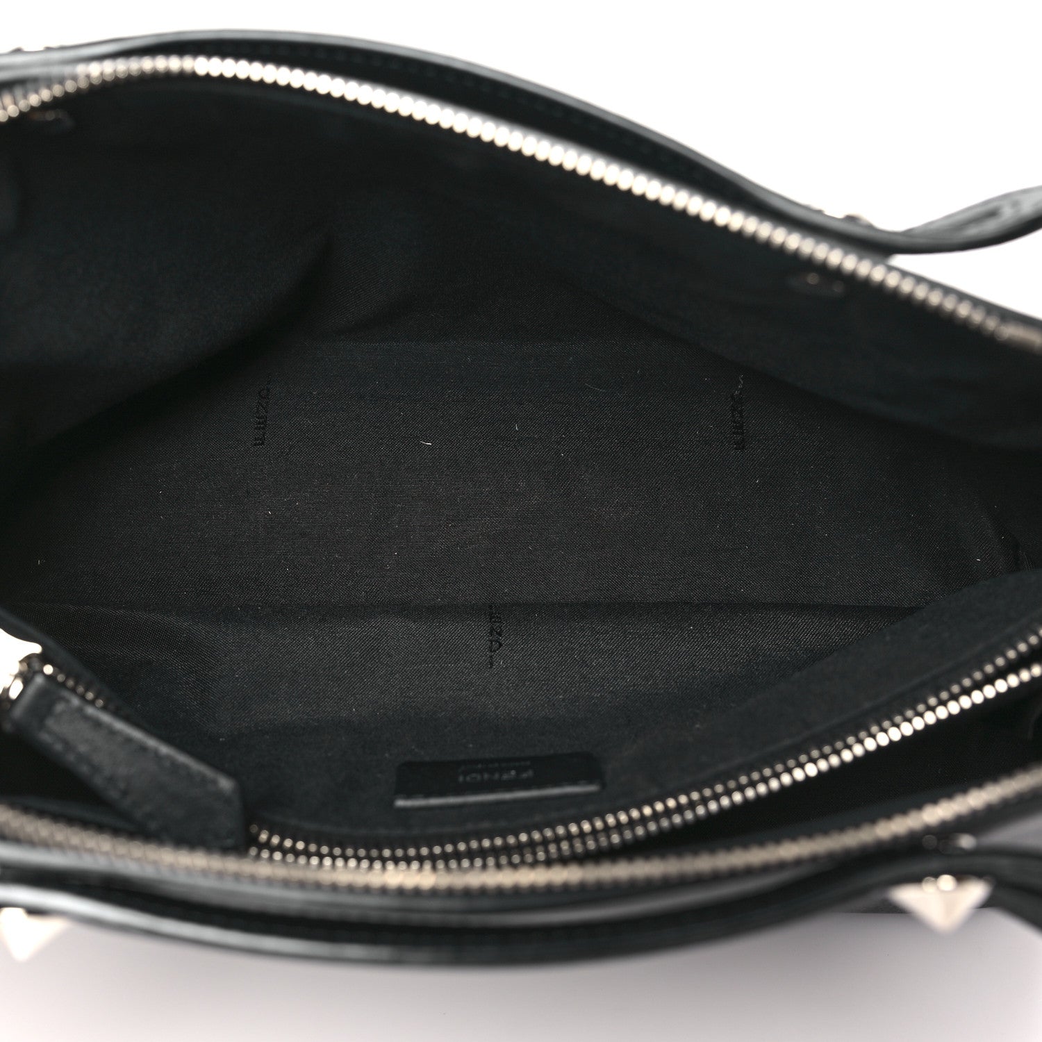Fendi Vitello Dolce Marmol Medium By The Way Boston Bag Black 5 of 10