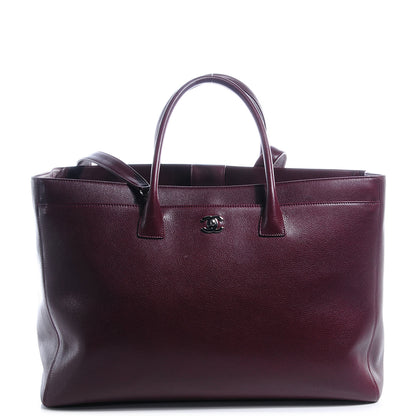 Chanel Calfskin XL Cerf Tote Bordeaux 1 of 7