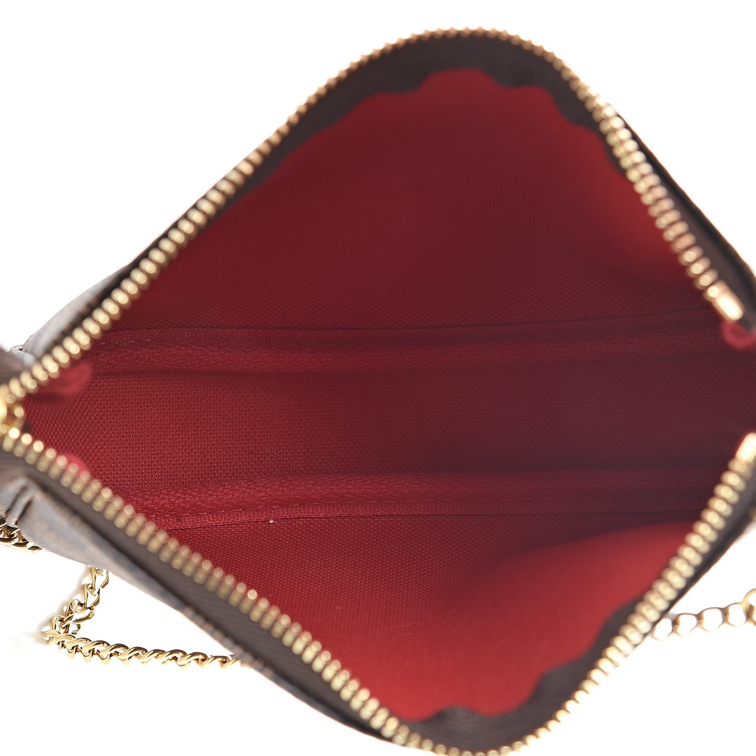Louis Vuitton Damier Ebene Mini Pochette Accessories 5 of 8