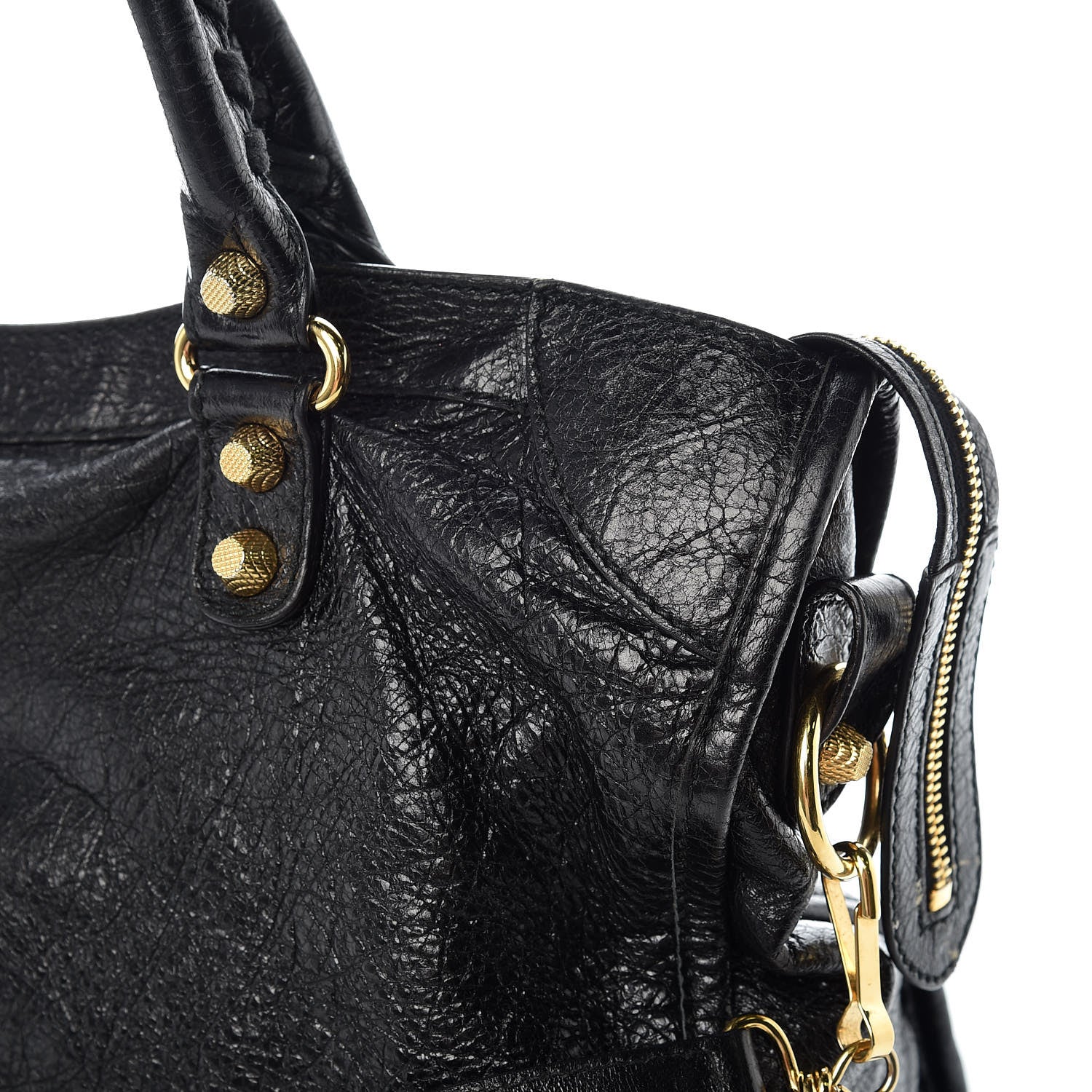 Balenciaga Agneau Giant 12 Gold Hardware City Black 12 of 12