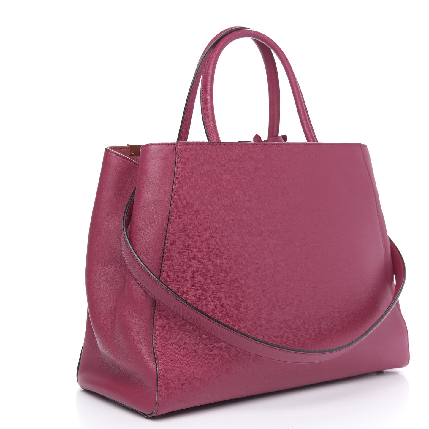 Vitello Elite Flamingo Regular 2Jours Tote Amarena