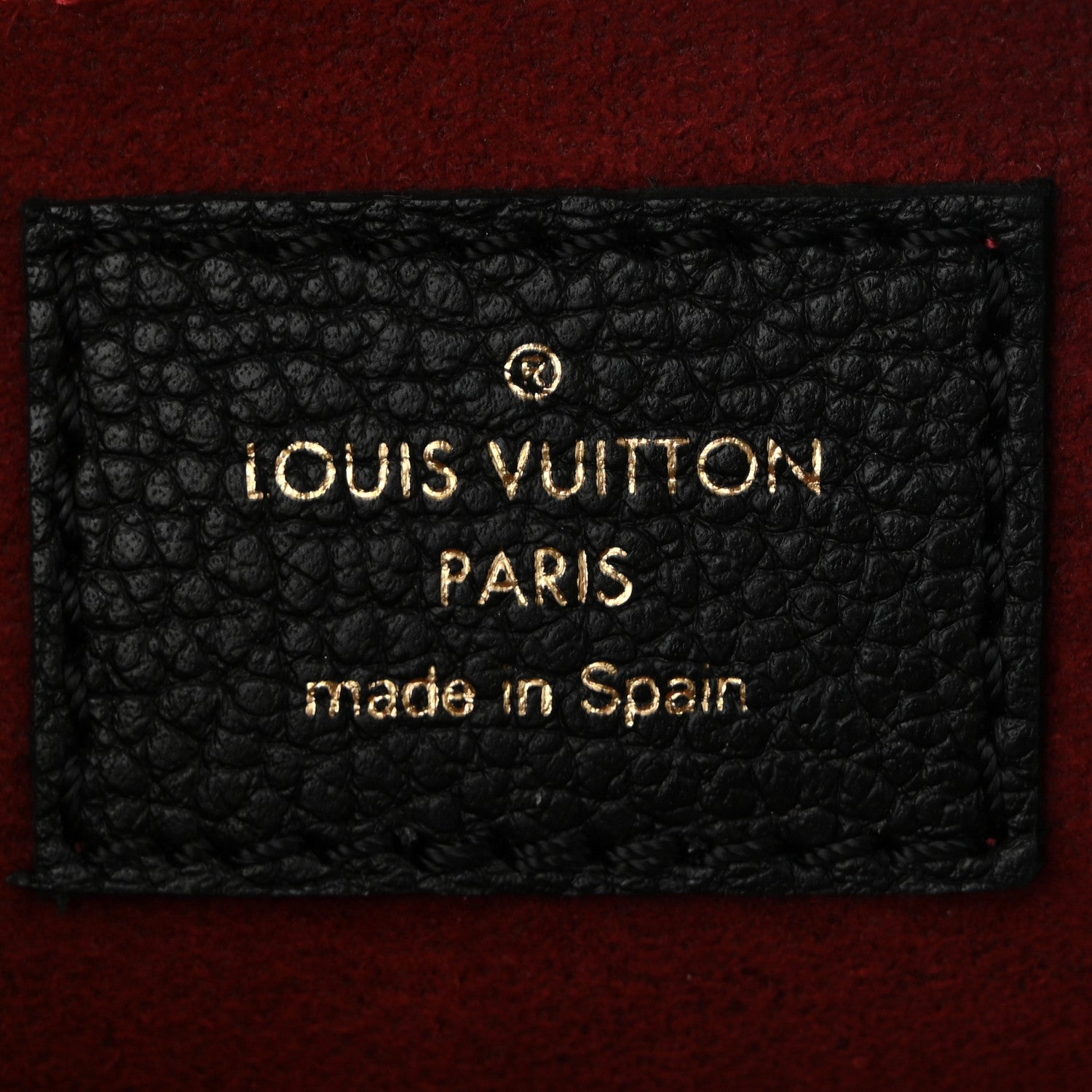 Louis Vuitton Empreinte Monogram Giant Multi Pochette Accessories Black Beige 7 of 10