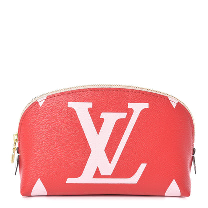 Louis Vuitton Monogram Giant Cosmetic Pouch Rouge 1 of 7
