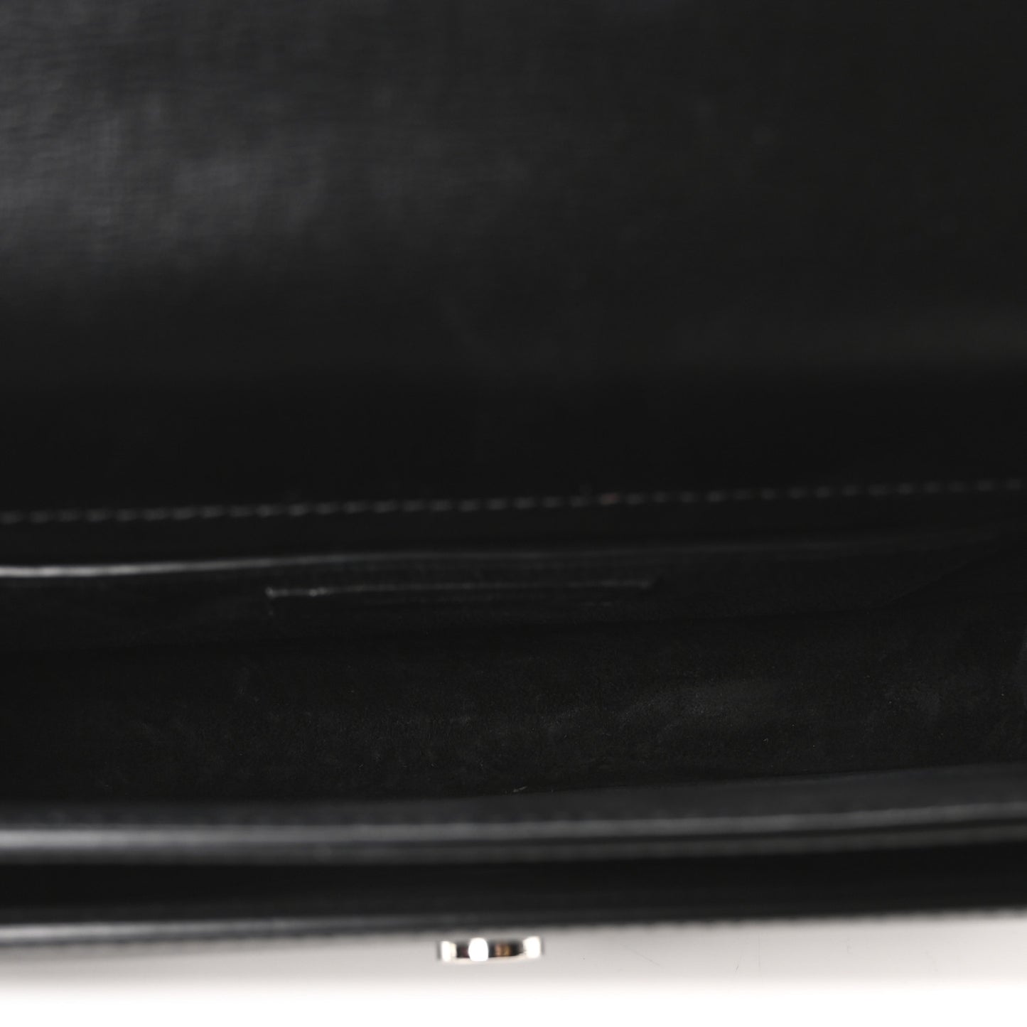 Smooth Calfskin Medium Monogram Sunset Satchel Black