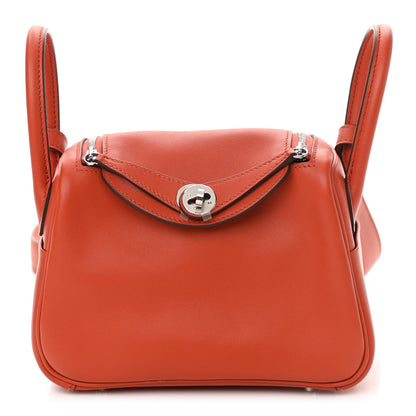 Hermes Swift Verso Mini Lindy 20 Terre Battue Sesame 1 of 10