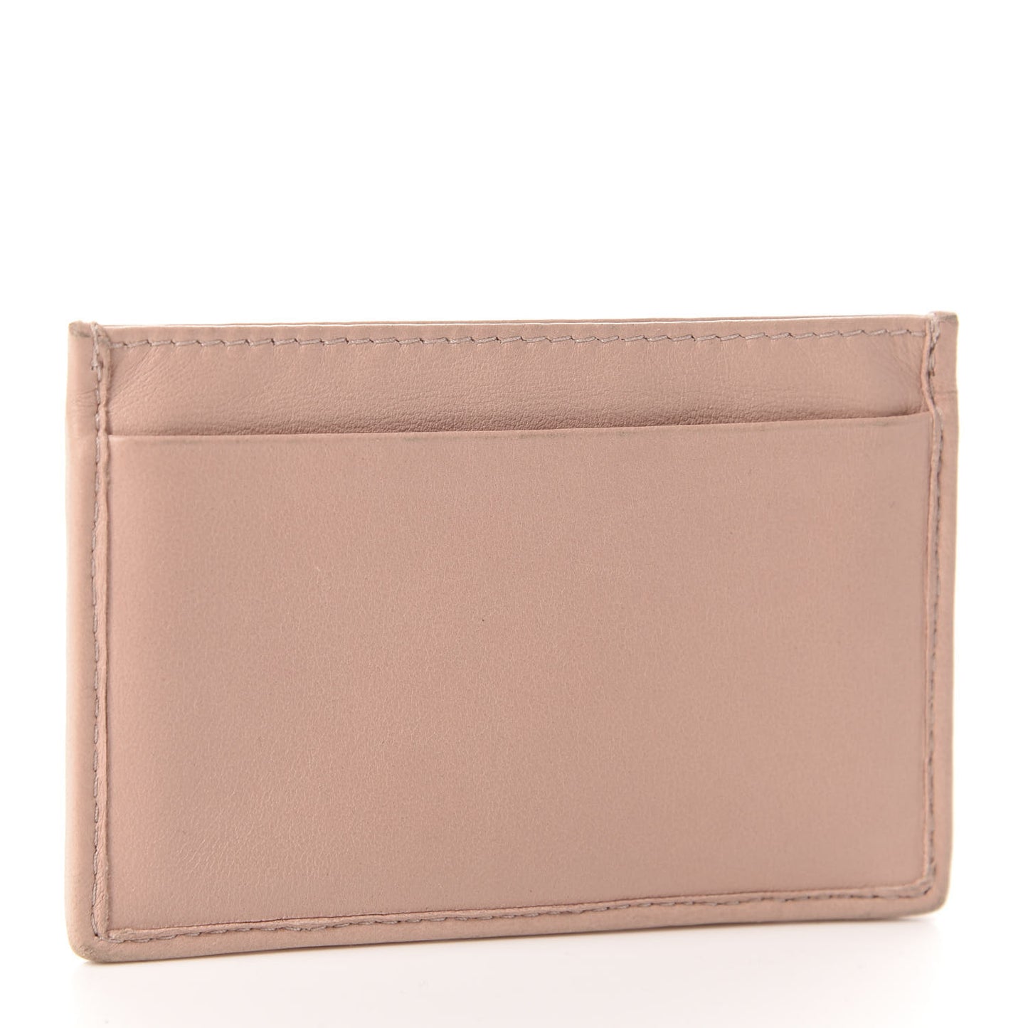 Nappa Matelasse Card Holder Cammeo