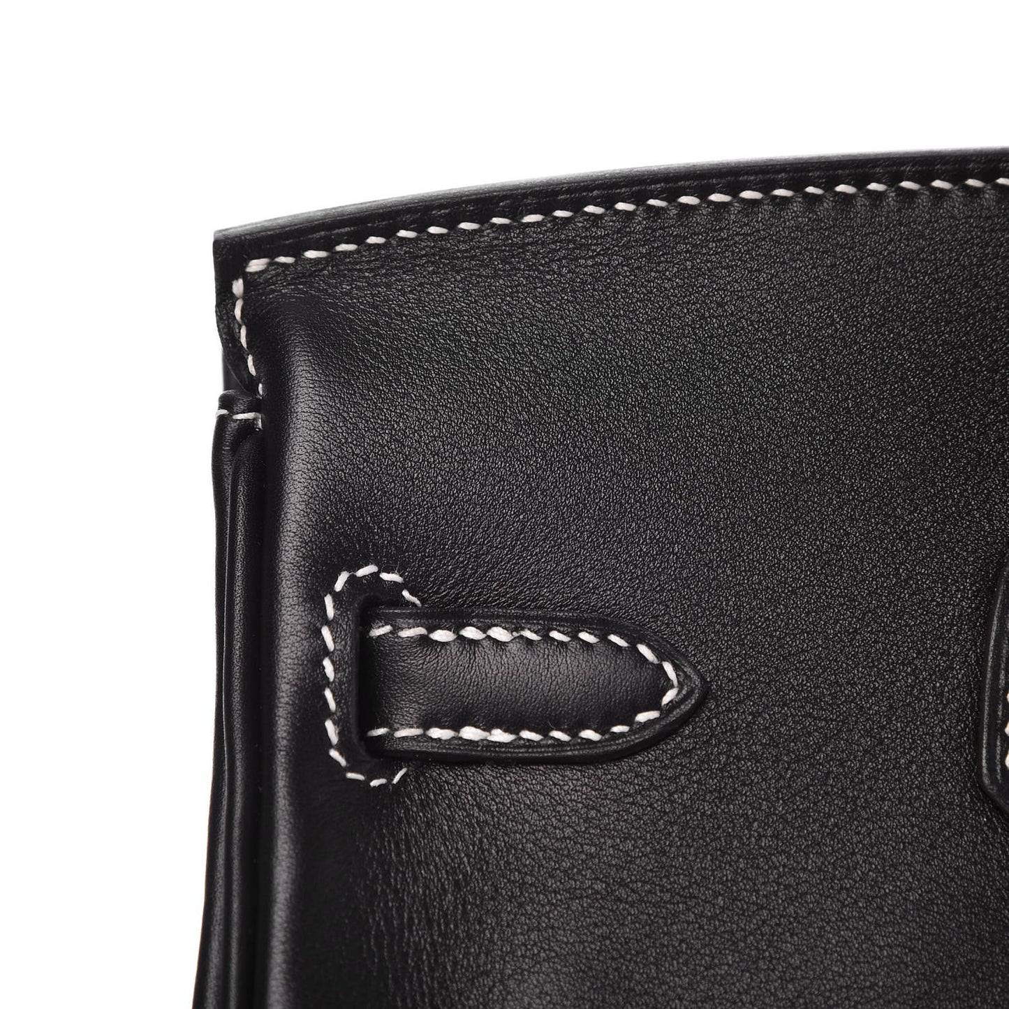 Swift Horseshoe Birkin 25 Black White