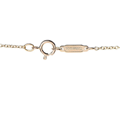 Tiffany 18K Yellow Gold Large Signature X Pendant Necklace 6 of 8