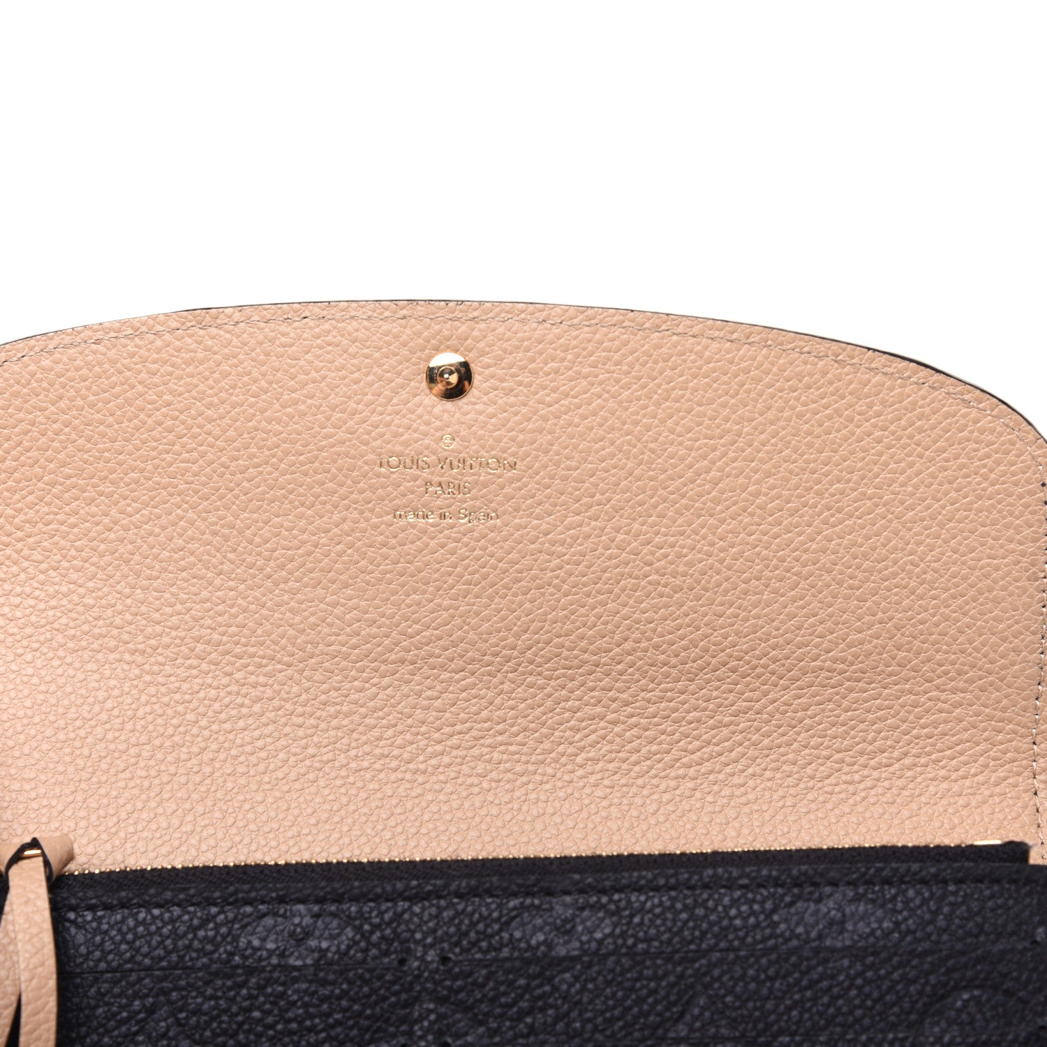Louis Vuitton Empreinte Emilie Wallet Black Dune 10 of 11