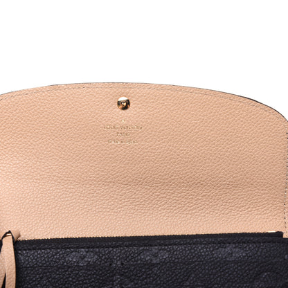 Louis Vuitton Empreinte Emilie Wallet Black Dune 10 of 11