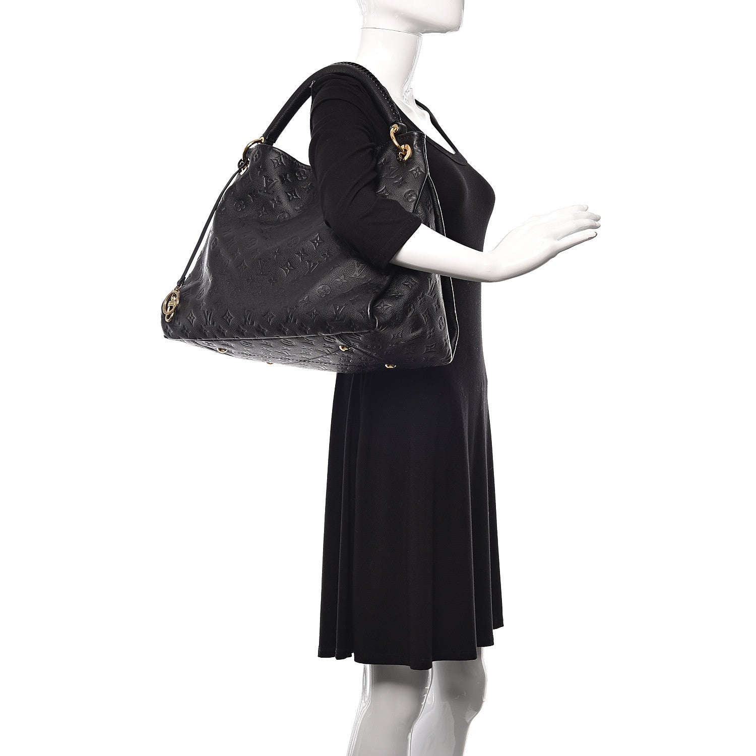 Louis Vuitton Empreinte Artsy MM Black 2 of 10
