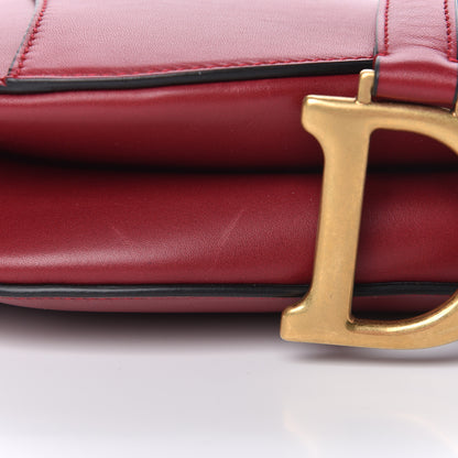 Christian Dior Calfskin Saddle Bag Red 11 of 11