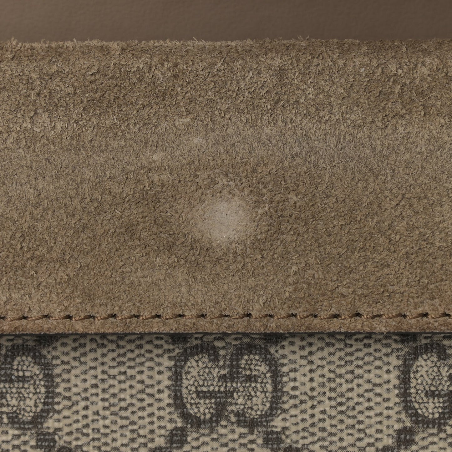 GG Supreme Monogram Super Mini Dionysus Shoulder Bag Taupe