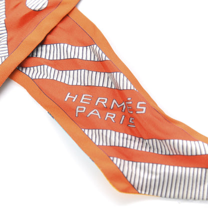 Hermes Silk Balade en Berline Twilly 2 of 3