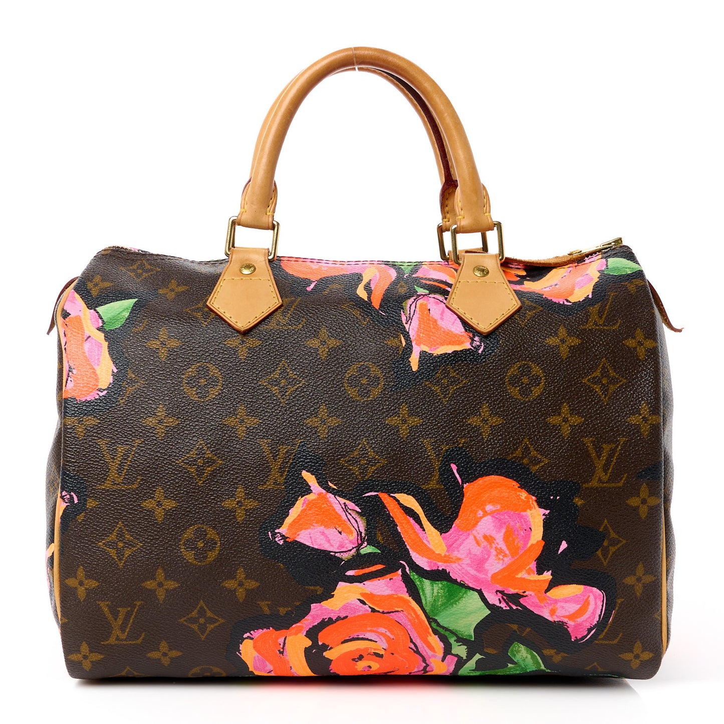 Monogram Roses Speedy 30