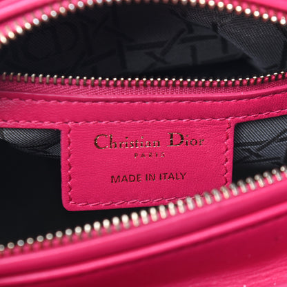 Christian Dior Lambskin Cannage Medium Lady Dior Pink 5 of 8