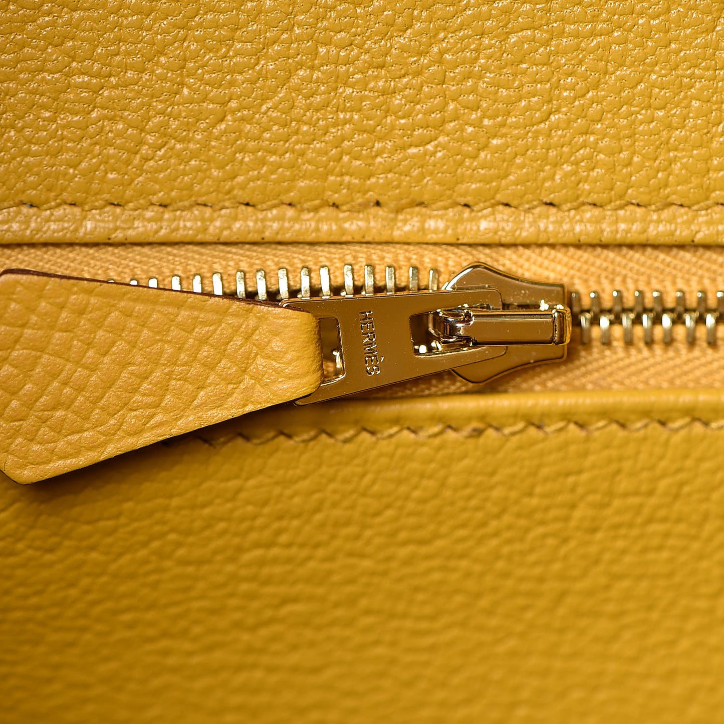 Epsom Birkin 35 Jaune Ambre