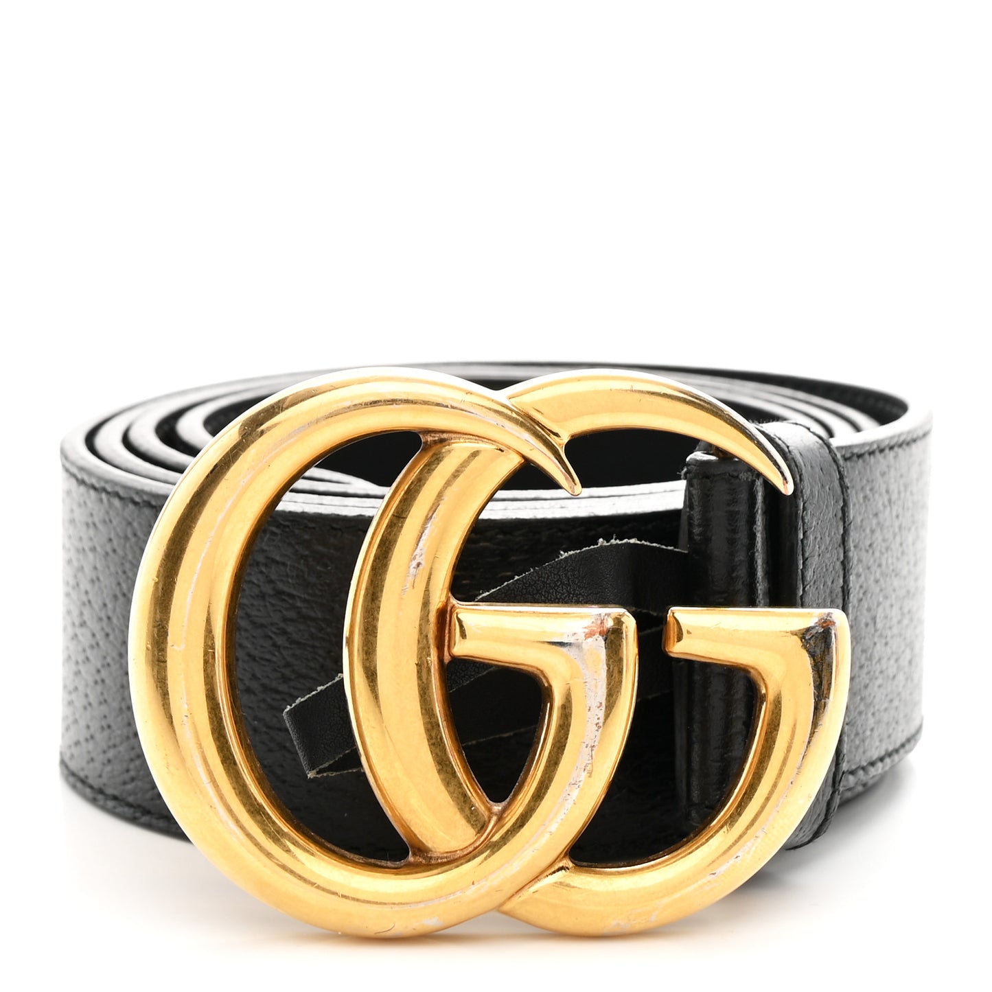 Textured Calfskin Double G 40mm Belt 95 38 Black