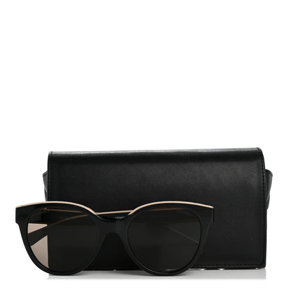 Chanel Acetate CC Butterfly Sunglasses 5414 Black Beige 8 of 8