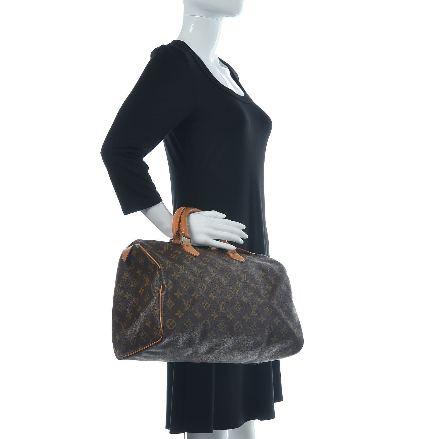 Louis Vuitton Monogram Speedy 35 2 of 16