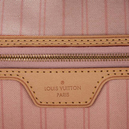 Louis Vuitton Damier Azur Neo Neverfull GM Rose Ballerine 8 of 9