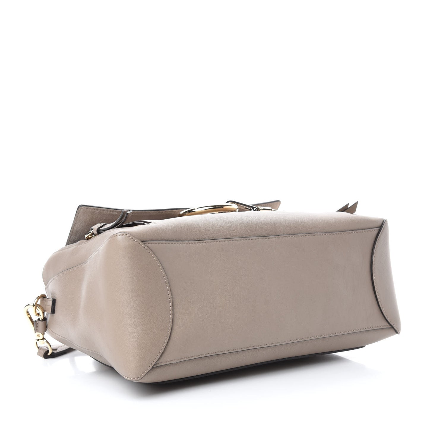 Calfskin Medium Faye Day Shoulder Bag Motty Grey
