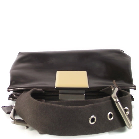 FASHIONPHILE MARNILeatherFrameSatchelBrown 4 of 7