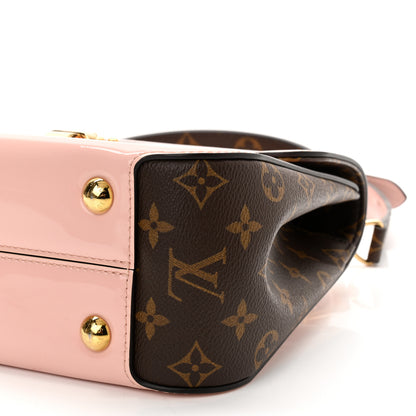 Louis Vuitton Patent Calfskin Monogram Cherrywood PM Rose Ballerine 9 of 10