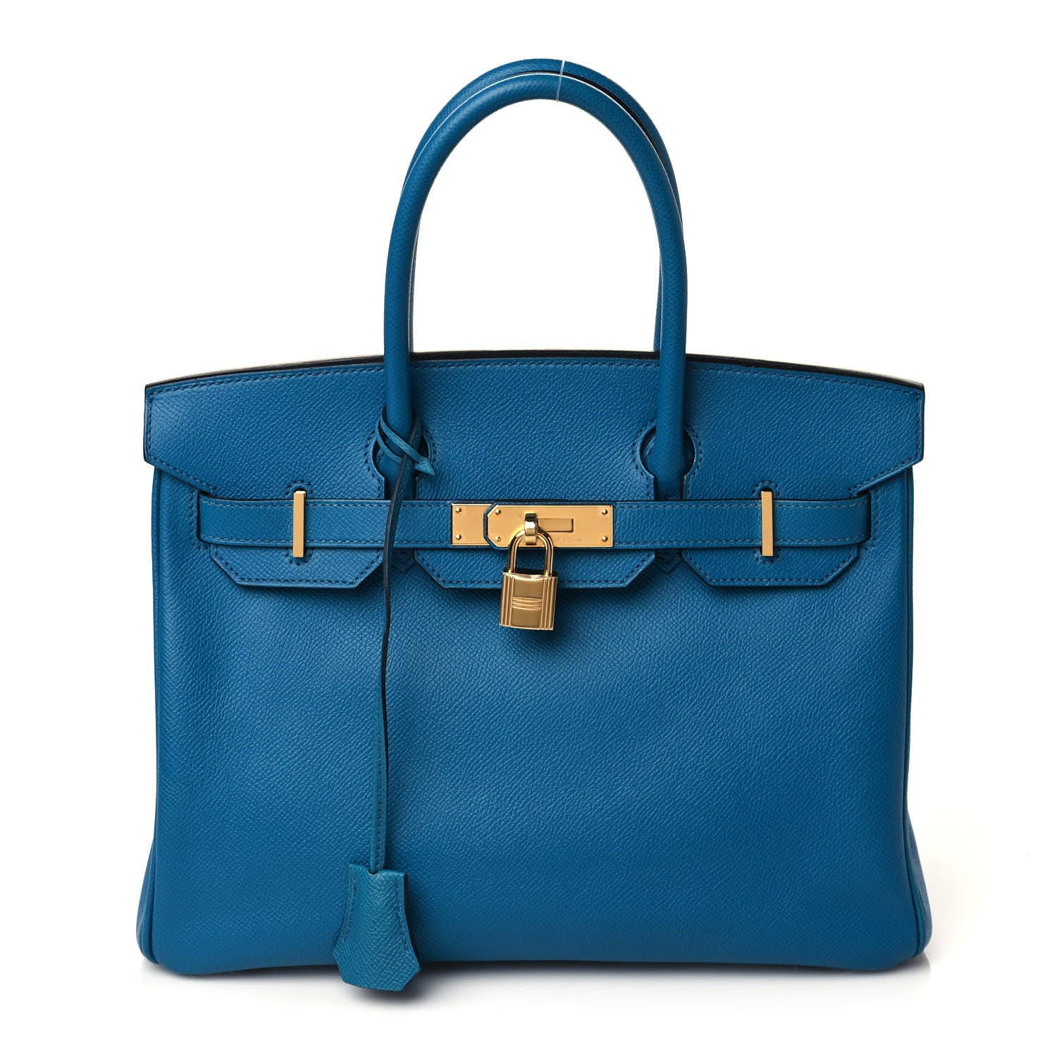 Hermes Epsom Birkin 30 Bleu Izmir 1 of 9