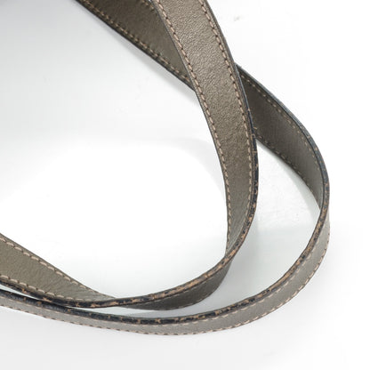 Gucci Imprime Monogram Medium Zippered Shopping Tote Pewter 5 of 12