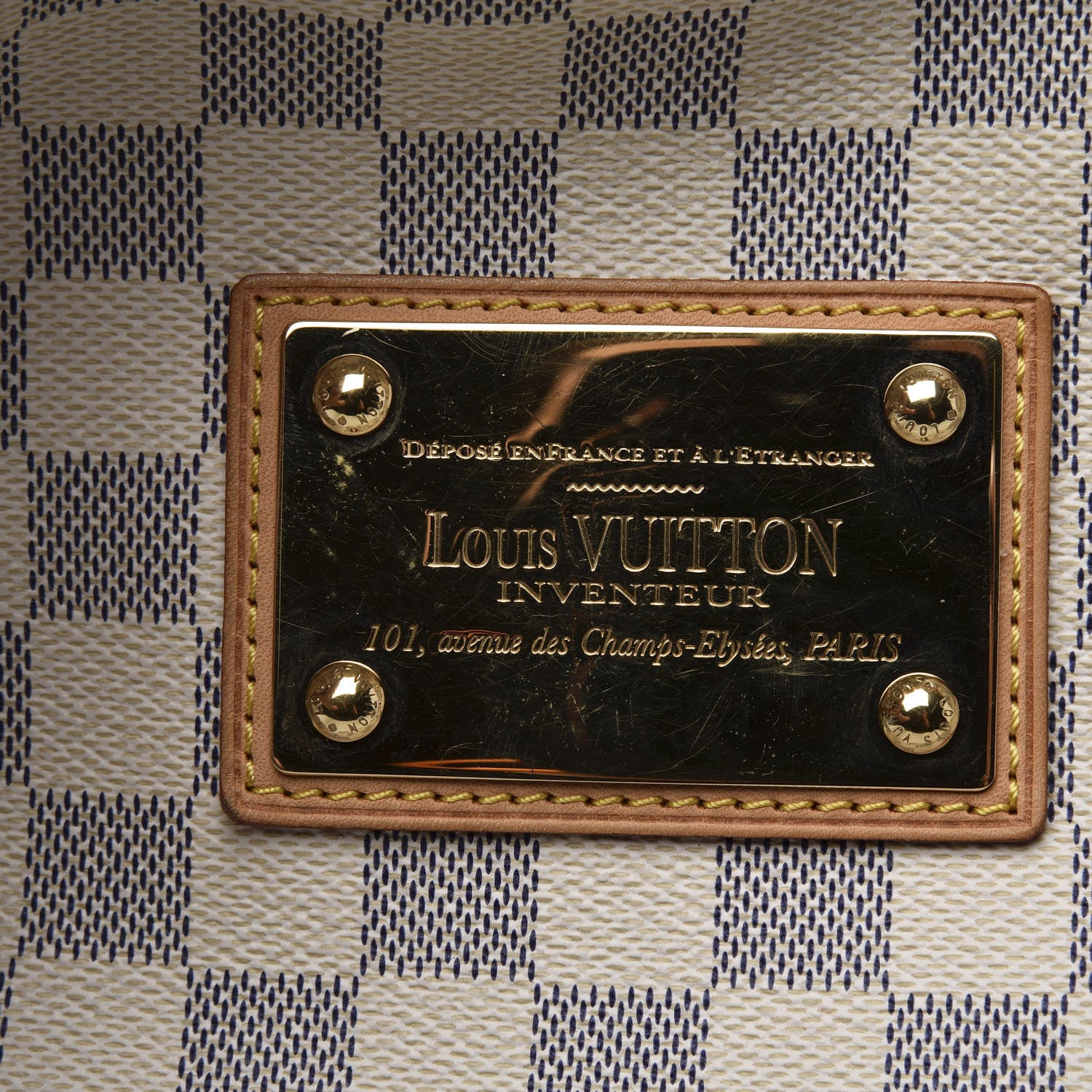 Louis Vuitton Damier Azur Galliera PM 9 of 12