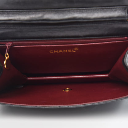 Chanel Lambskin Quilted Small Single Flap Black 5 of 10