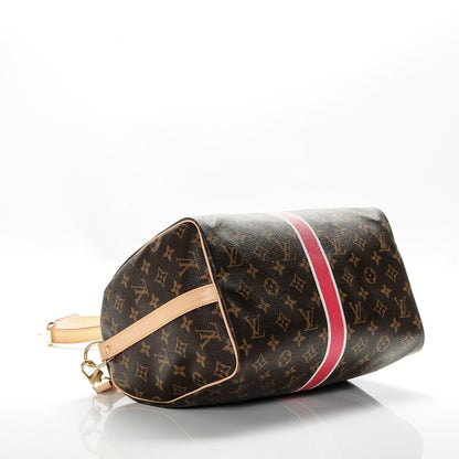 Louis Vuitton Monogram My LV Heritage Speedy Bandouliere 30 Fuchsia White 4 of 8