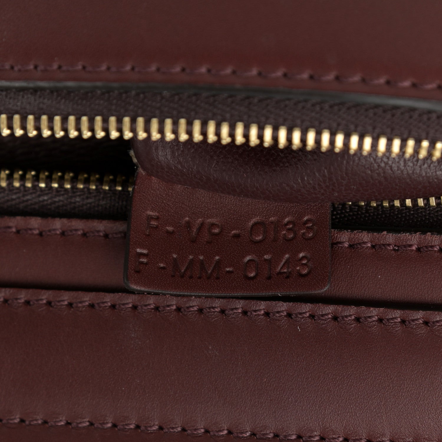 Celine Smooth Calfskin Suede Medium Trapeze Burgundy 7 of 13