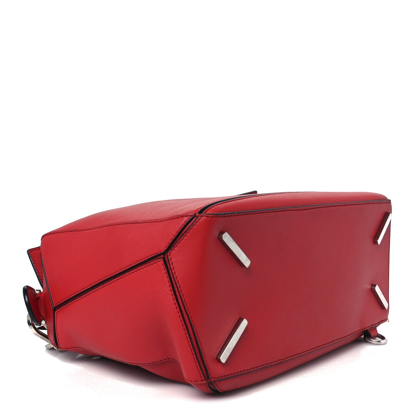 Calfskin Medium Puzzle Bag Scarlet
