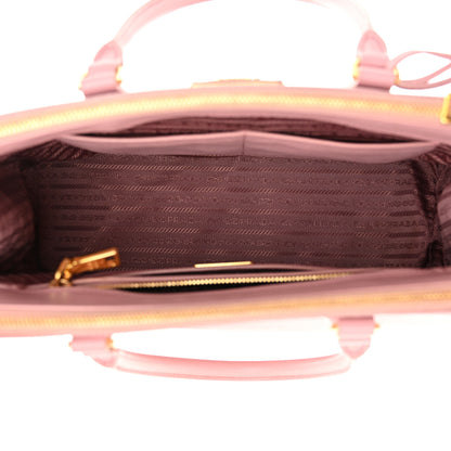 Prada Saffiano Medium Galleria Double Zip Tote Orchidea 5 of 11