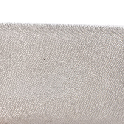 Prada Saffiano Metal Oro Chain Wallet Argilla 11 of 13