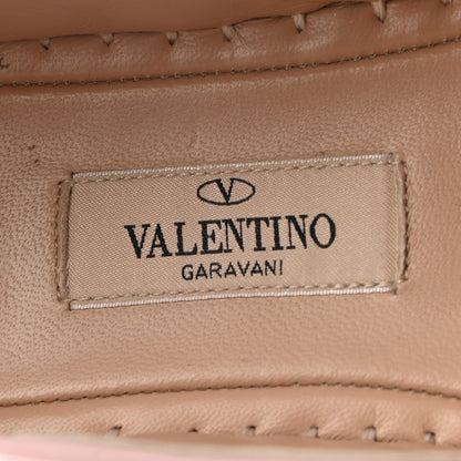 Valentino Garavani Nappa Rockstud Spike Espadrille Flats 40 Water Rose 7 of 9
