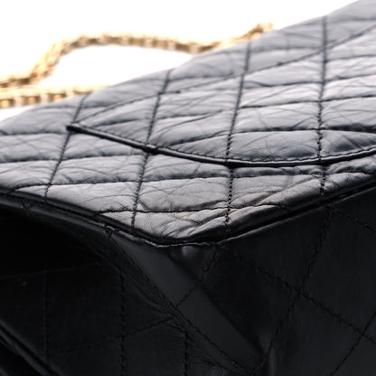 Chanel Aged Calfskin Quilted 2.55 Reissue 227 Flap Black 10 of 14