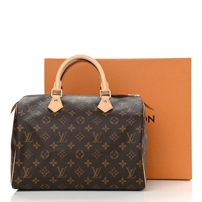 Louis Vuitton Monogram Speedy 30 9 of 9