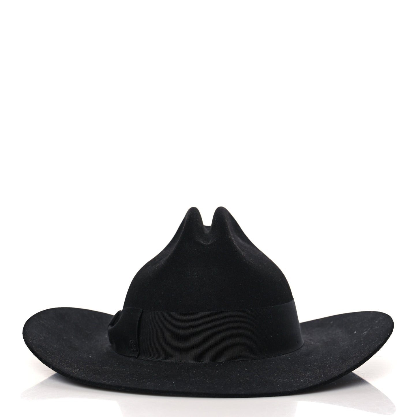 Felt Wide Brim Hat M Black
