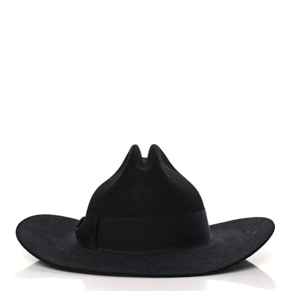 Gucci Felt Wide Brim Hat M Black 3 of 9