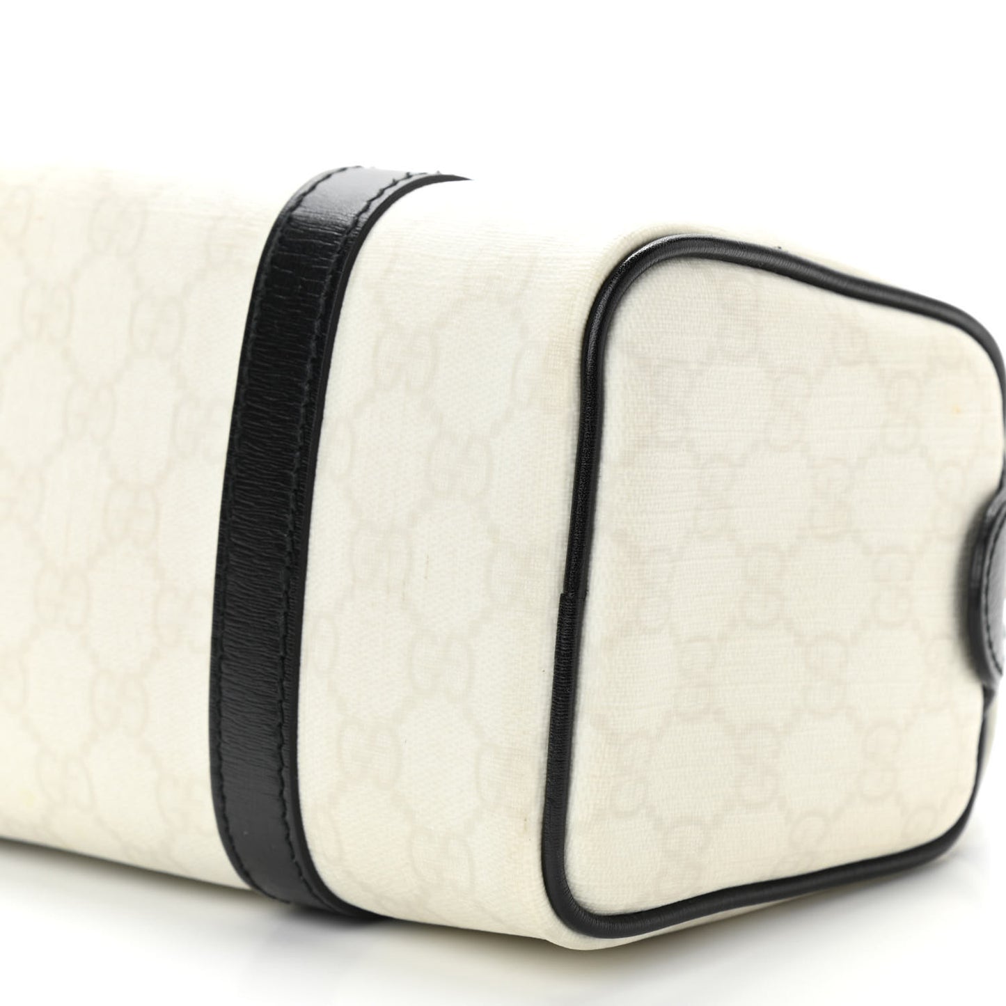 GG Plus Monogram Small Joy Boston White Black