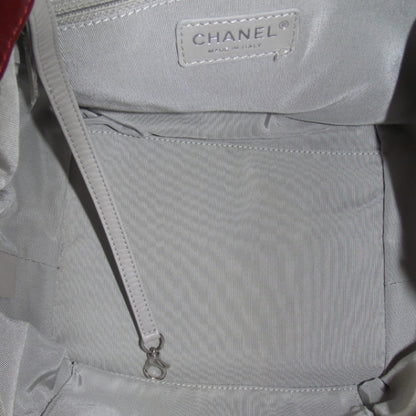 Chanel Lambskin Quilted Beijing Backpack Red 9 of 12