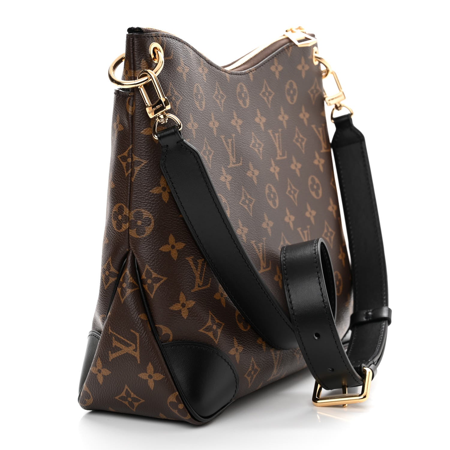 Louis Vuitton Monogram Odeon MM Black 3 of 10