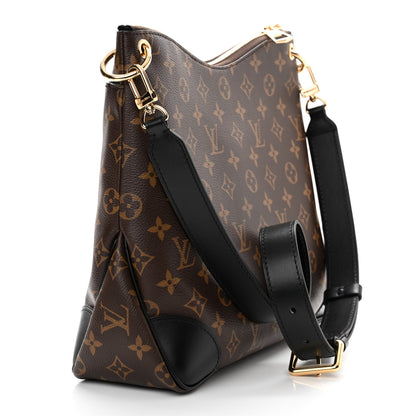 Louis Vuitton Monogram Odeon MM Black 3 of 10